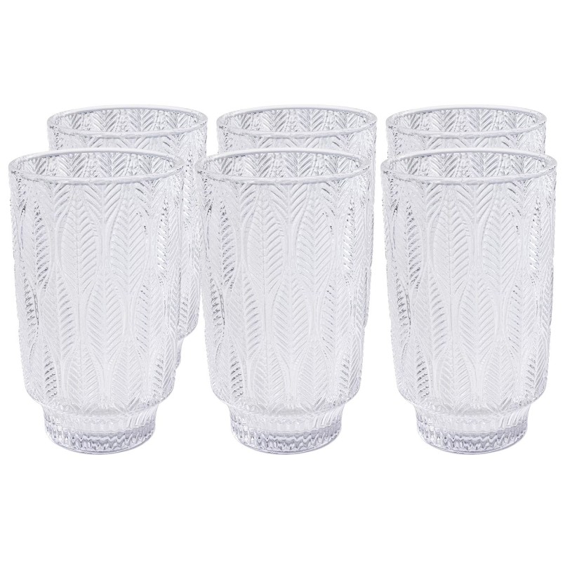 waterglazen glas helder - Fogli - Kare Design