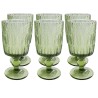 Groene glazen wijnglazen - Fogli - Kare Design