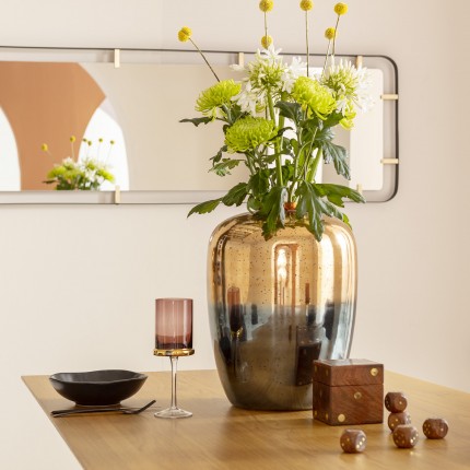 Plate Deep Organic Ø22cm black (6/Set) Kare Design