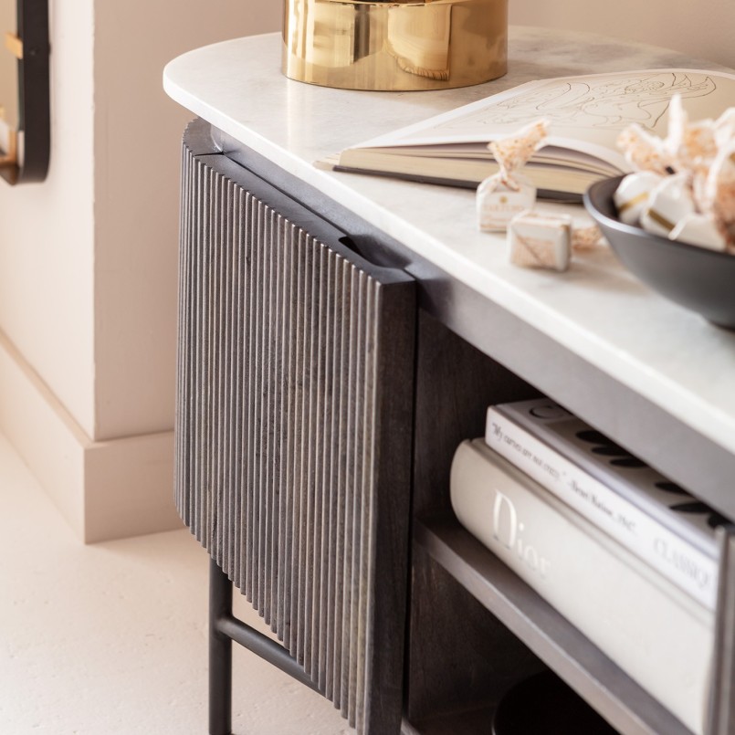 Retro wooden TV cabinet - Glenn - Kare Design
