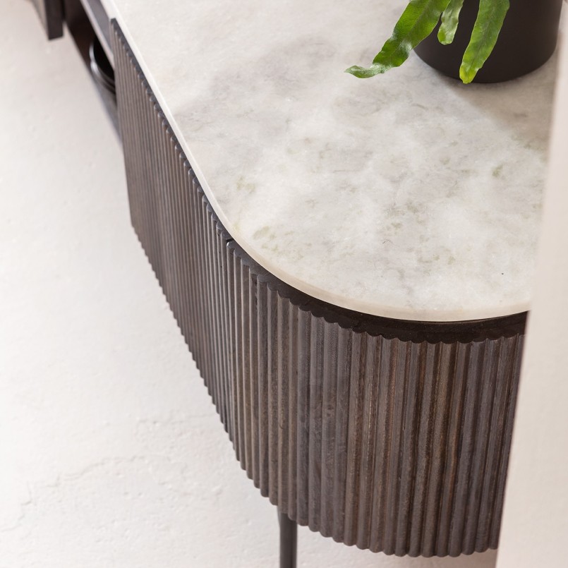 Retro wooden TV cabinet - Glenn - Kare Design