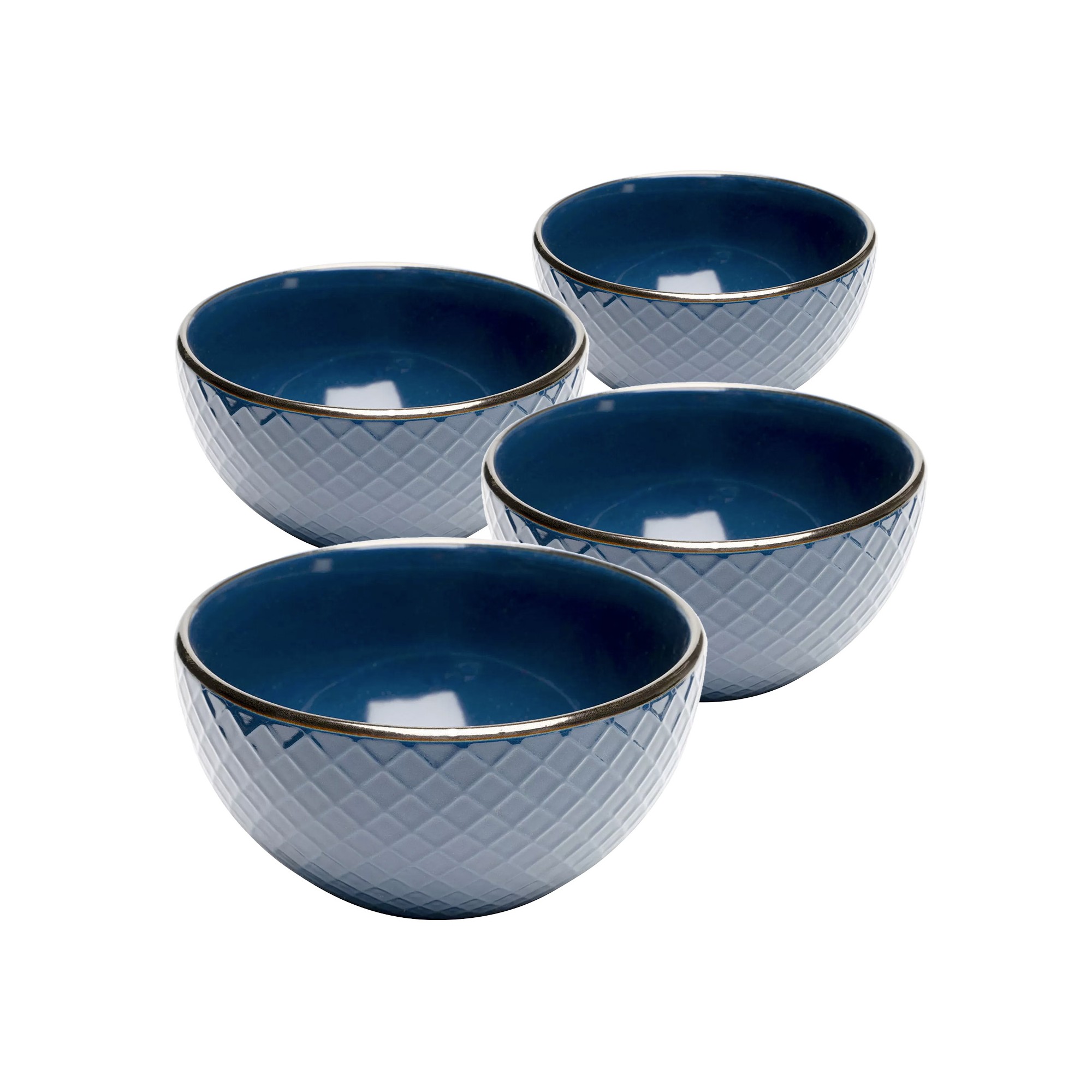 Bowl Muse blue (4/set) Kare Design