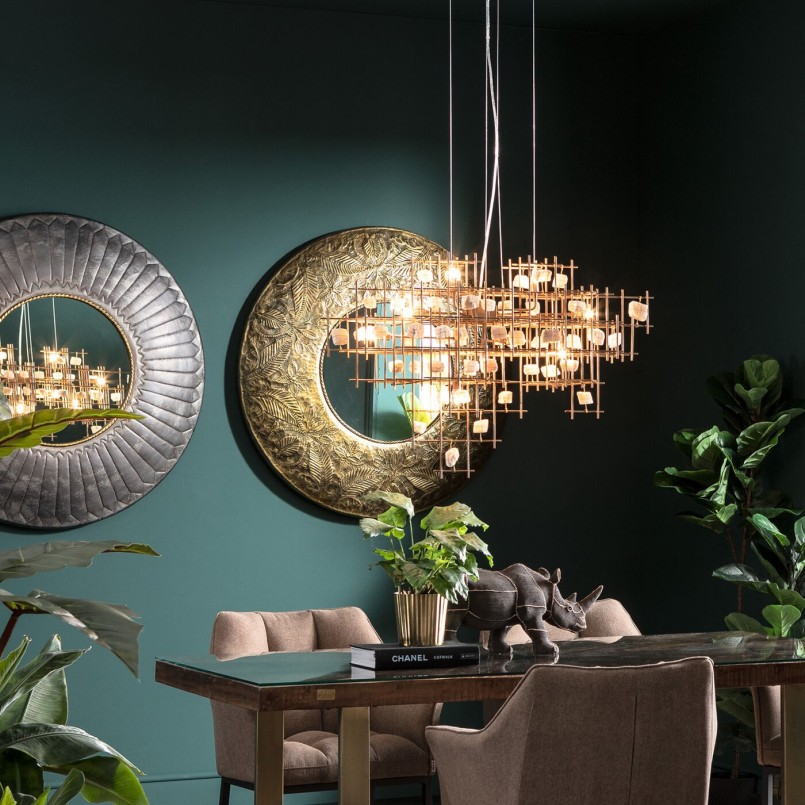 Gold design pendant - Stone Mobile - Kare Design
