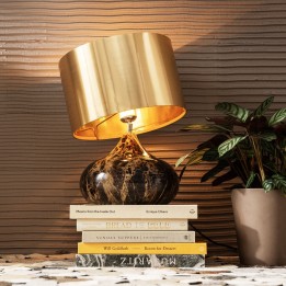 Lampe de table pivotante marron - Mamo Deluxe - Kare Design