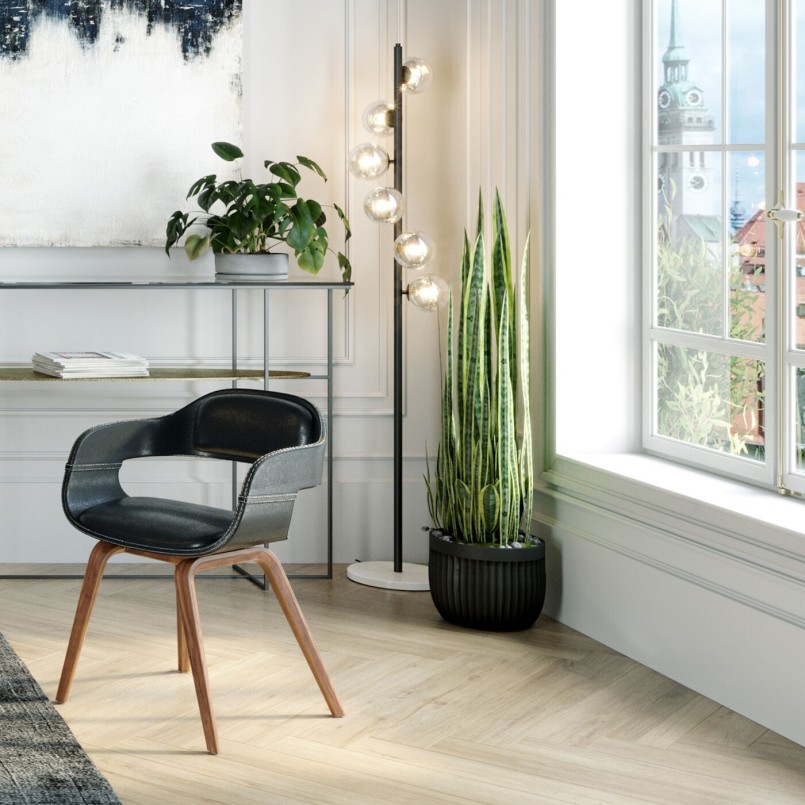 Lampadaire moderne noir - Scala Balls - Kare Design