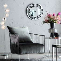 Lampadaire chromé - Scala Balls - Kare Design