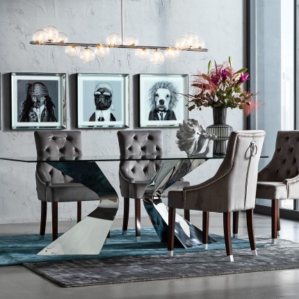 Hanglamp Scala Balls 150cm chroom Kare Design