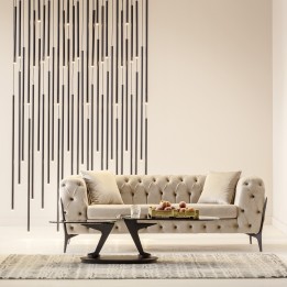 Black matte steel suspension - Living Vegas - Kare Design