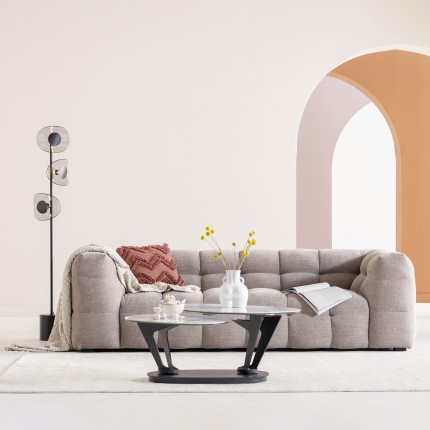 Sofa Salamanca 3-Zits bruin Kare Design