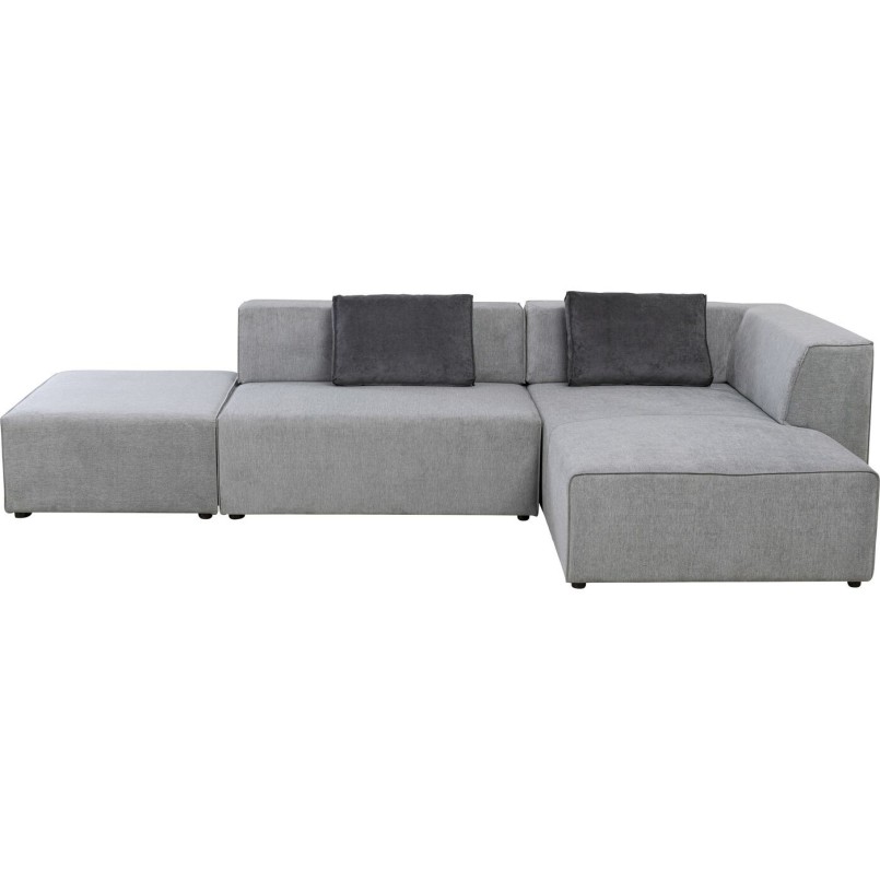 Canapé d'angle contemporain gris - Infinity - Kare Design