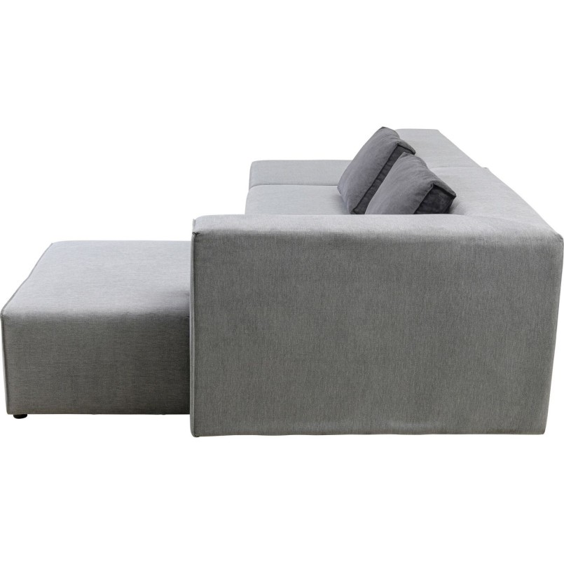 Canapé d'angle contemporain gris - Infinity - Kare Design