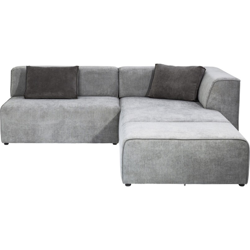 Grey contemporary corner sofa - Infinity - Kare Design