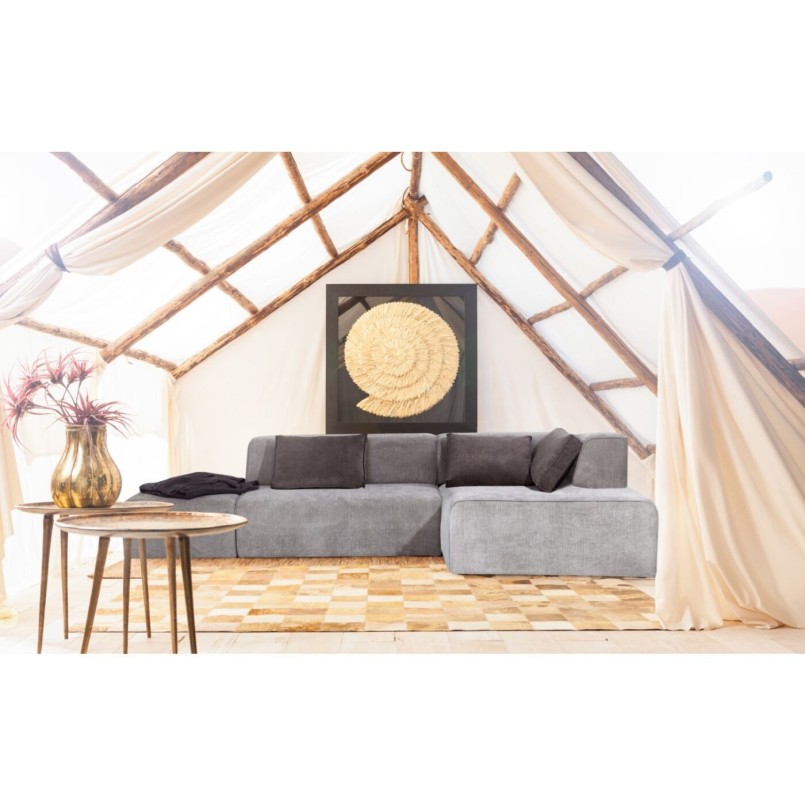 Canapé d'angle contemporain gris - Infinity - Kare Design