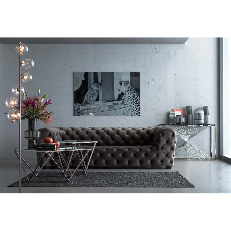 Design glass coffee table - Cristallo - Kare Design