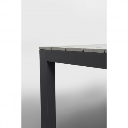 Tuintafel Sorrento grijs 180x90cm Kare Design