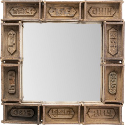 Wall Mirror Brick 90x90cm Kare Design