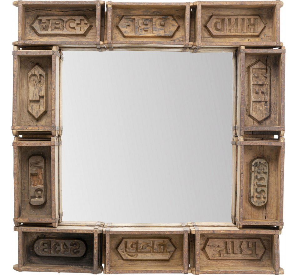 Spiegel Brick 90x90cm Kare Design