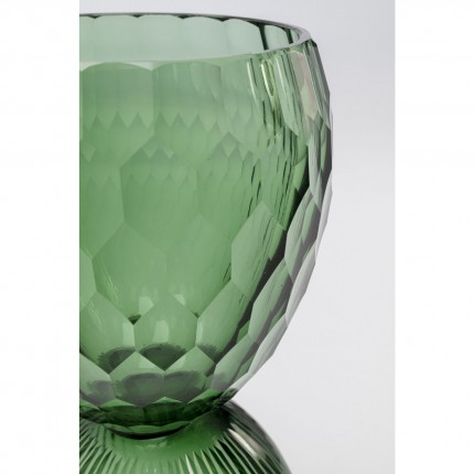 Vase Duetto green 25cm Kare Design