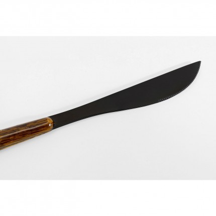 Cutlery Paris black (16-part) Kare Design