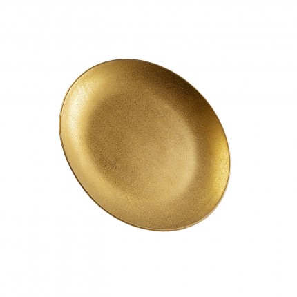 Plate Diva gold Ø26cm Kare Design