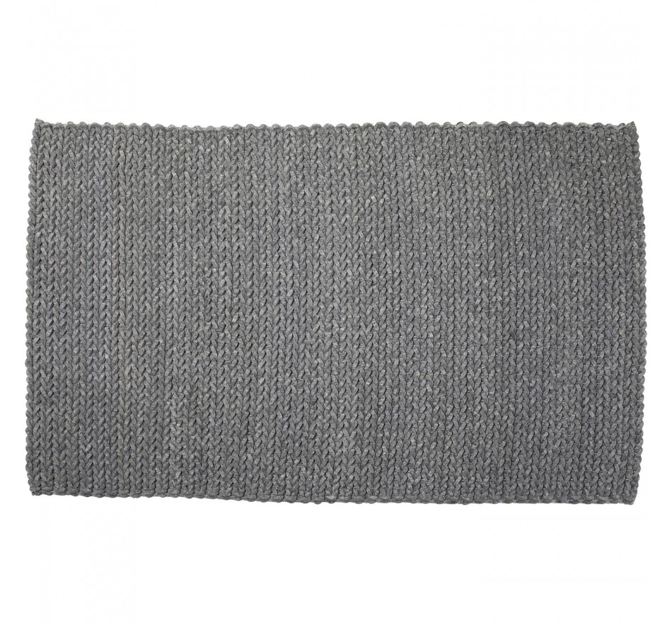 Tapis Treccia 240x170cm gris Kare Design