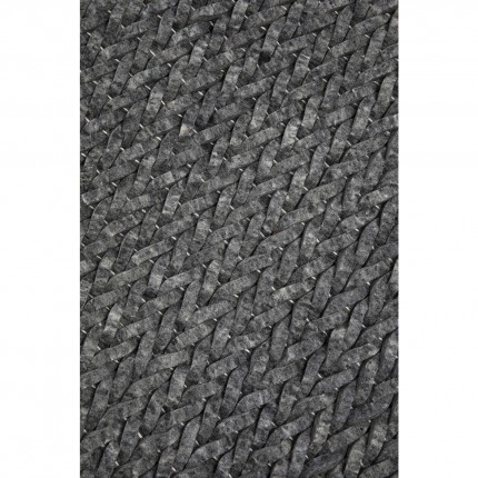 Carpet Treccia 240x170cm grey Kare Design