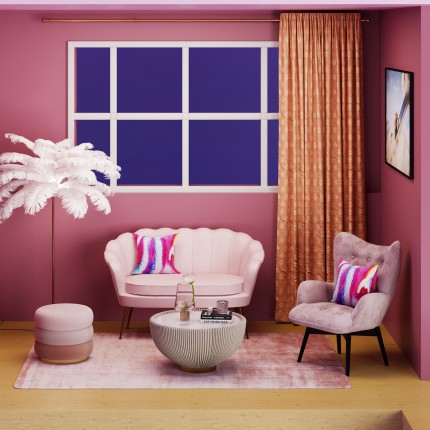 Carpet Cosy pink 240x170cm Kare Design