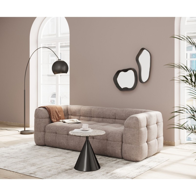 Staande lamp in mat zwart staal - Lounge - Kare Design