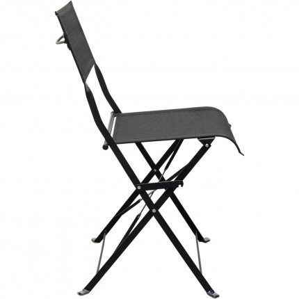 Foldable Outdoor Chair Balcony black Kare Design