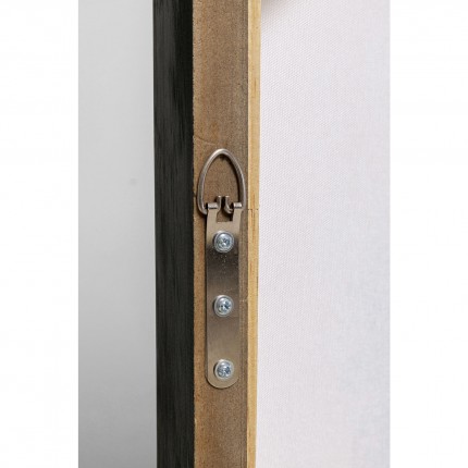 Schilderij Frame Dust 100x100cm grijs Kare Design