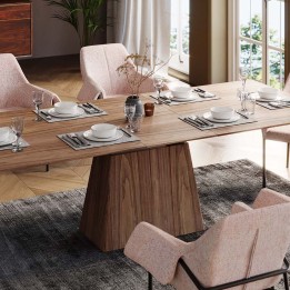 Rectangular extensible dining table - Benvenuto - Kare Design