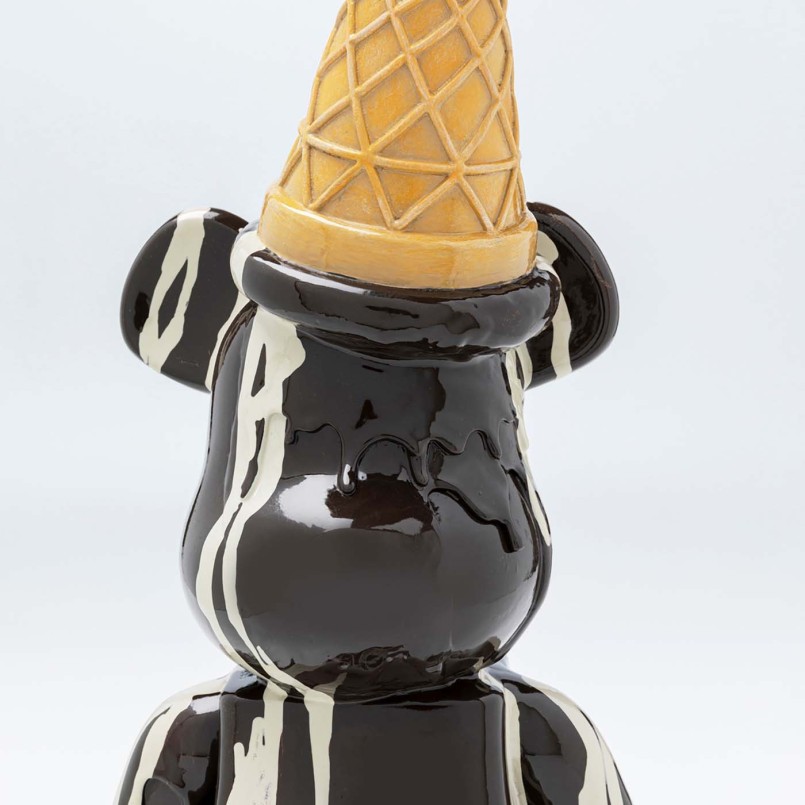 Déco ours glace noir - Kare Design