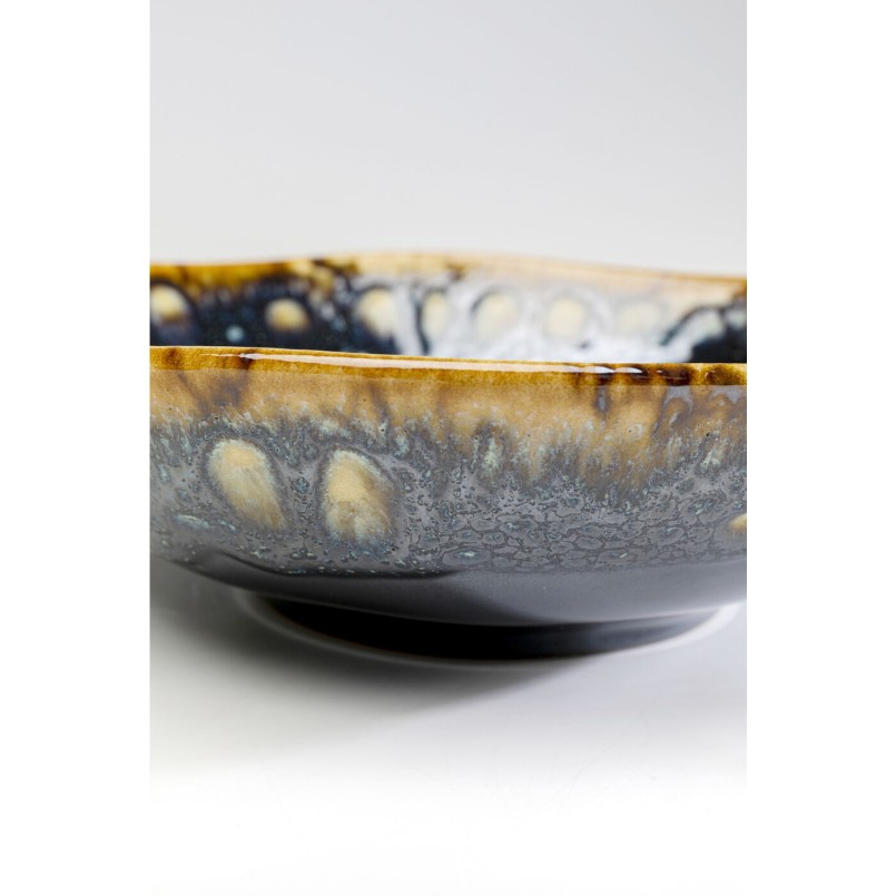 Assiette creuse Lio bleu nuit Ø20cm