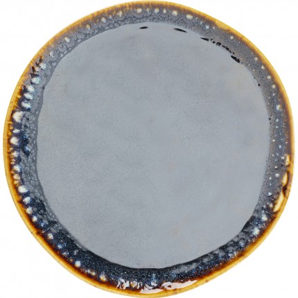 Plate Lio blue Ø26cm (4/set) Kare Design