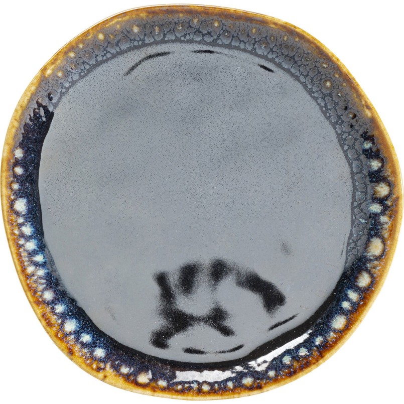 Assiette Lio bleu nuit Ø20cm