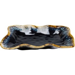 Plateau Lio bleu nuit 17x26cm