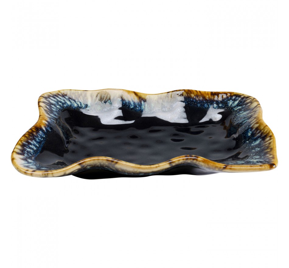 Plate Lio blue Kare Design