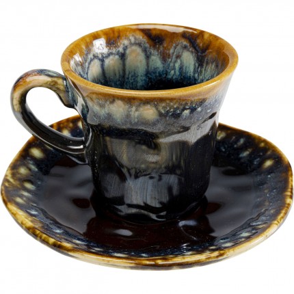 Coffee Cup Lio blue (4/set) Kare Design