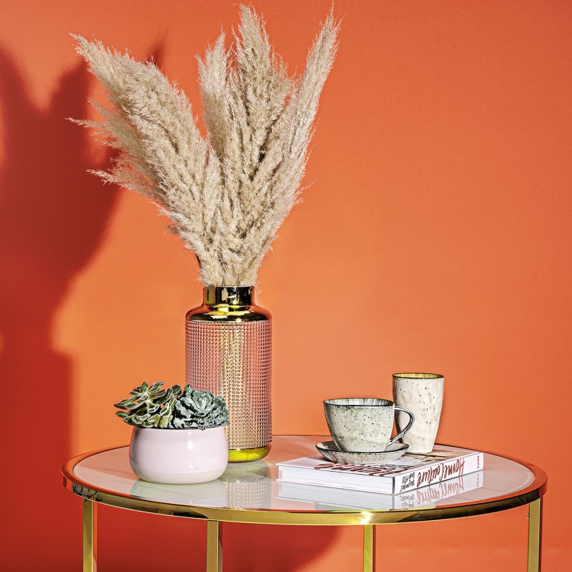 Vase rétro doré - LA Noble - Kare Design