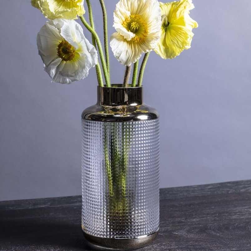 Vase rétro doré - LA Noble - Kare Design