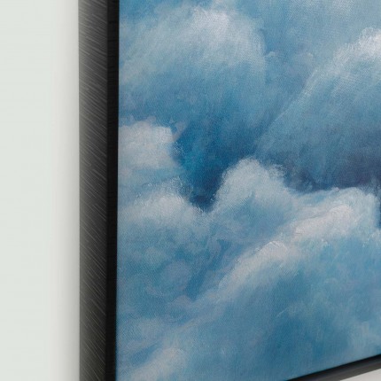 Framed Painting Cloud Boat 60x120cm Kare Design