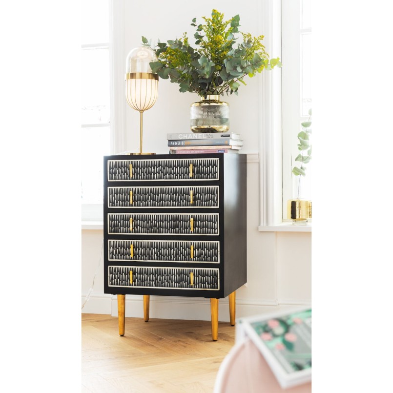 Retro gouden vaas - LA nobel - Kare Design