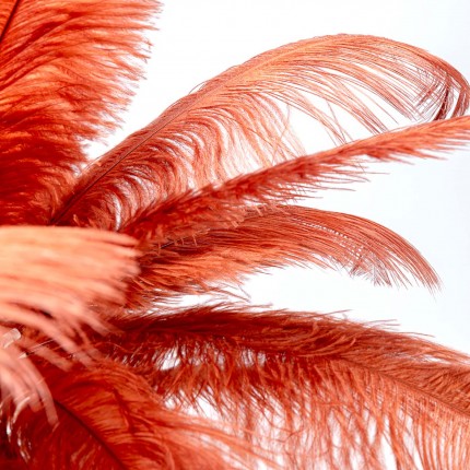 Table Lamp feathers red Kare Design