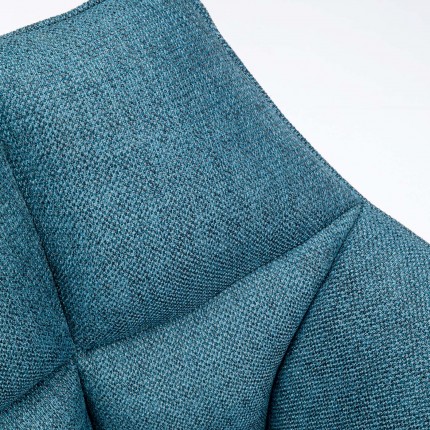 Draaistoel met armleuningen Thinktank blauw Kare Design