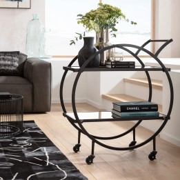 Retro zwart dressoir - Zolder - Kare Design