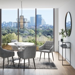 Console contemporaine noire - Loft - Kare Design