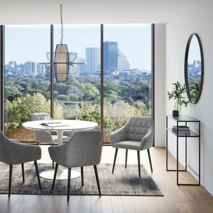 Console Loft 85x30cm zwart Kare Design