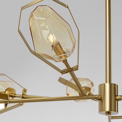 Hanglamp Diamond Fever goud Ø106cm Kare Design