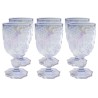 Verres à eau avec des flocons de neige en relief - Ice Flowers - Kare Design