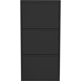 Shoe Container Caruso black 3 drawers Kare Design